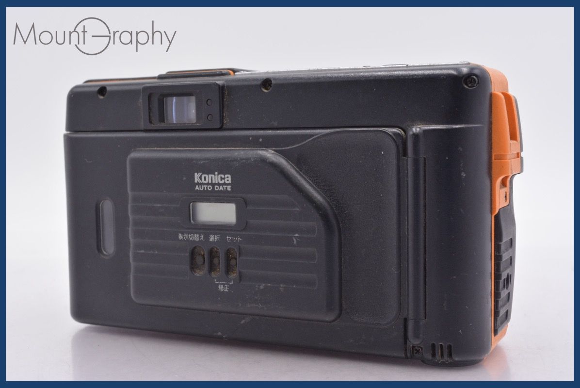 美品　コニカ Konica 現場監督 28 WB ECO カメラ ブラック 新品未使用）KONICA ゲンバカントク現場監督28WBフイルムカメラ