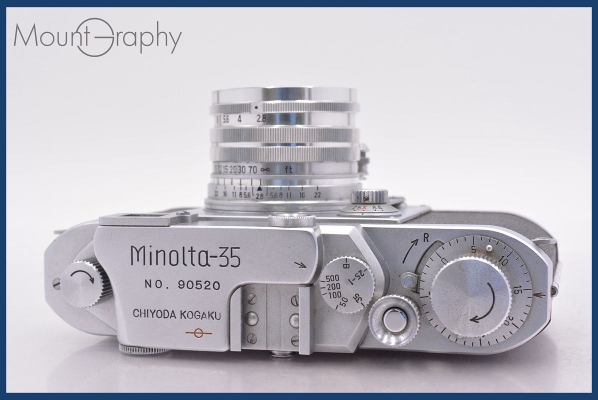 ☆特別特価☆ ミノルタ MINOLTA-35 MODEL II + CHIYOKO SUPER ROKKOR