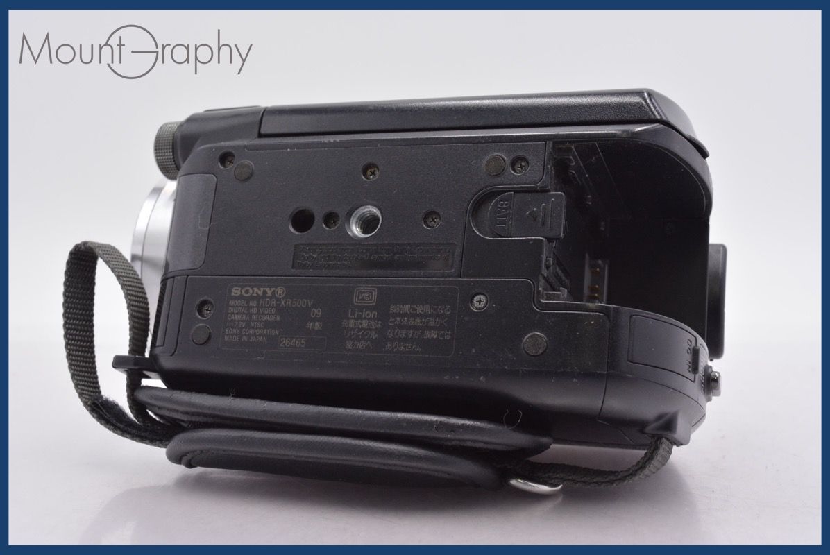 特別 ソニー SONY HDR XR 500 12 x バッテリー付属 同梱無料 mj 7479
