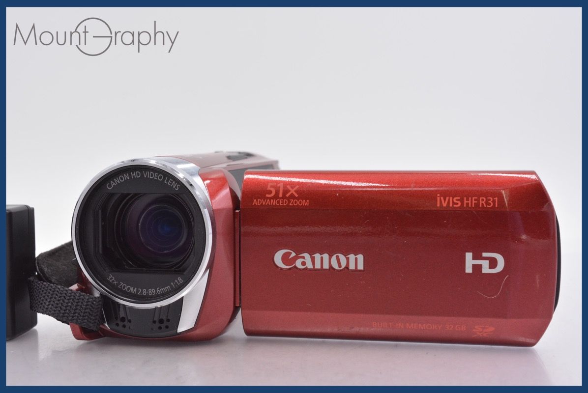 上 キヤノン Canon IVIS HF R 31 32 x バッテリー付属 同梱無料 mj 7481