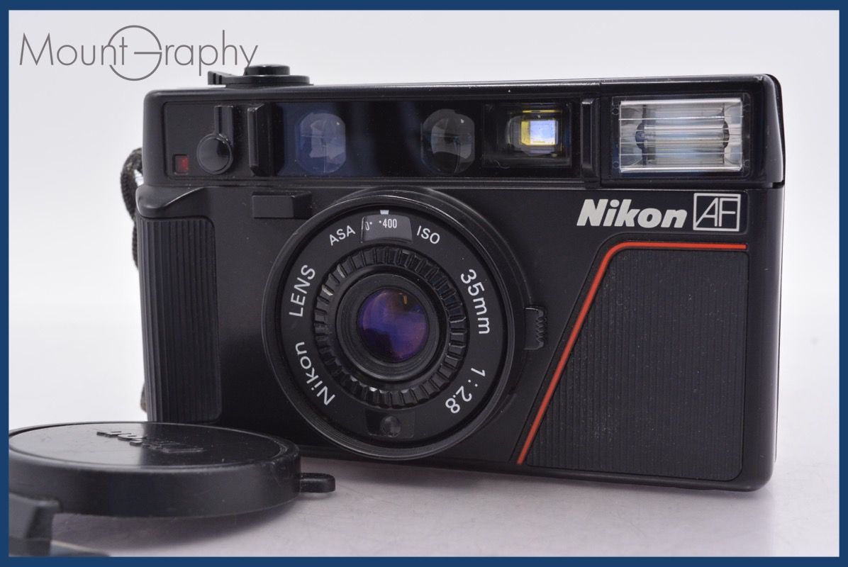 ☆ジャンク特価☆ ニコン Nikon L35 AF 35mm F2.8 前キャップ付 同梱