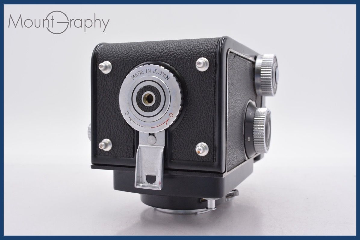 ☆ヤシカ YASHICA YASHICAFLEX 80mm F3.5 動作確認 ヤシカ YASHICA yashicaflex 80mm F3.5 元箱、前キャップ付属 同梱無料