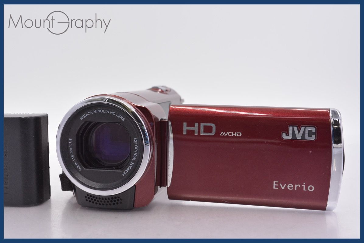 ケンウッド JVC GZ HM 180 40 x バッテリー付属 同梱無料 mj 7486