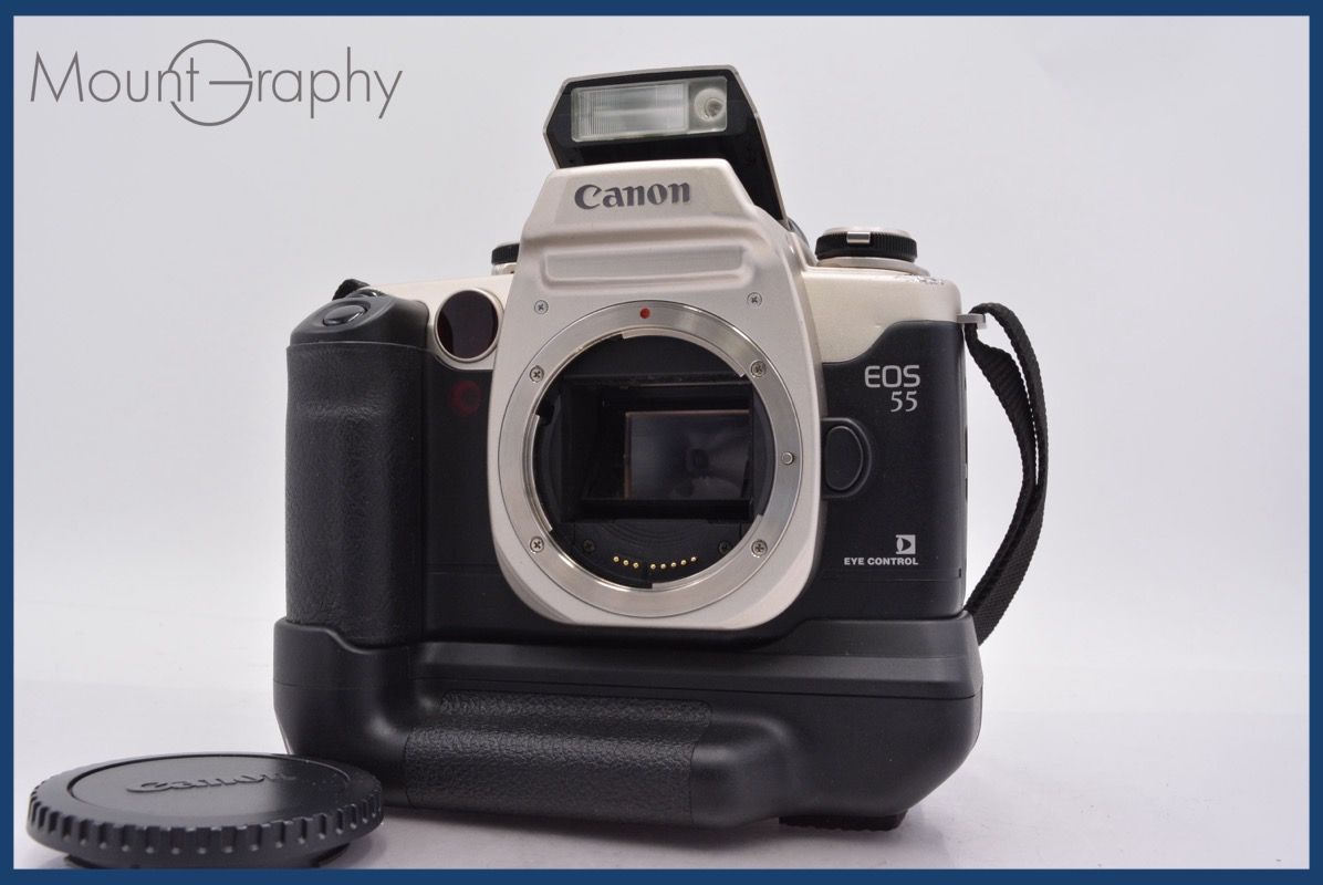 キヤノン Canon EOS 55 EYE CONTROL PB-50 前キャップ付 同梱無料 mj 7490