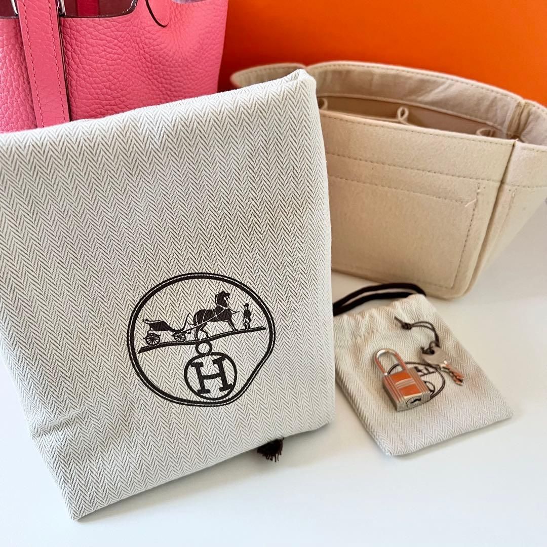 エルメス　HERMES ピコタンロック pm ローズアザレ　美品　刻印Ａ ピコタンロックPM ローズアザレ ピンク[H056289CK8W] Picotin Lock PM