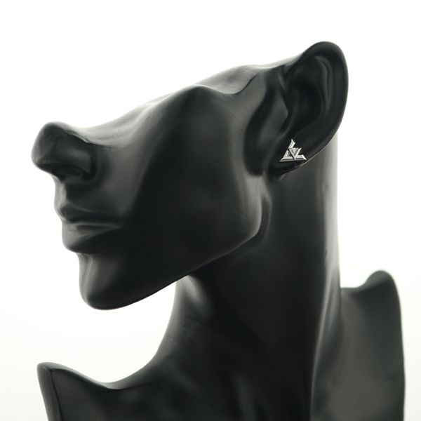 ルイヴィトン ピアス ダイヤ ダイヤモンド ヴォルトワン 片耳 K18WG