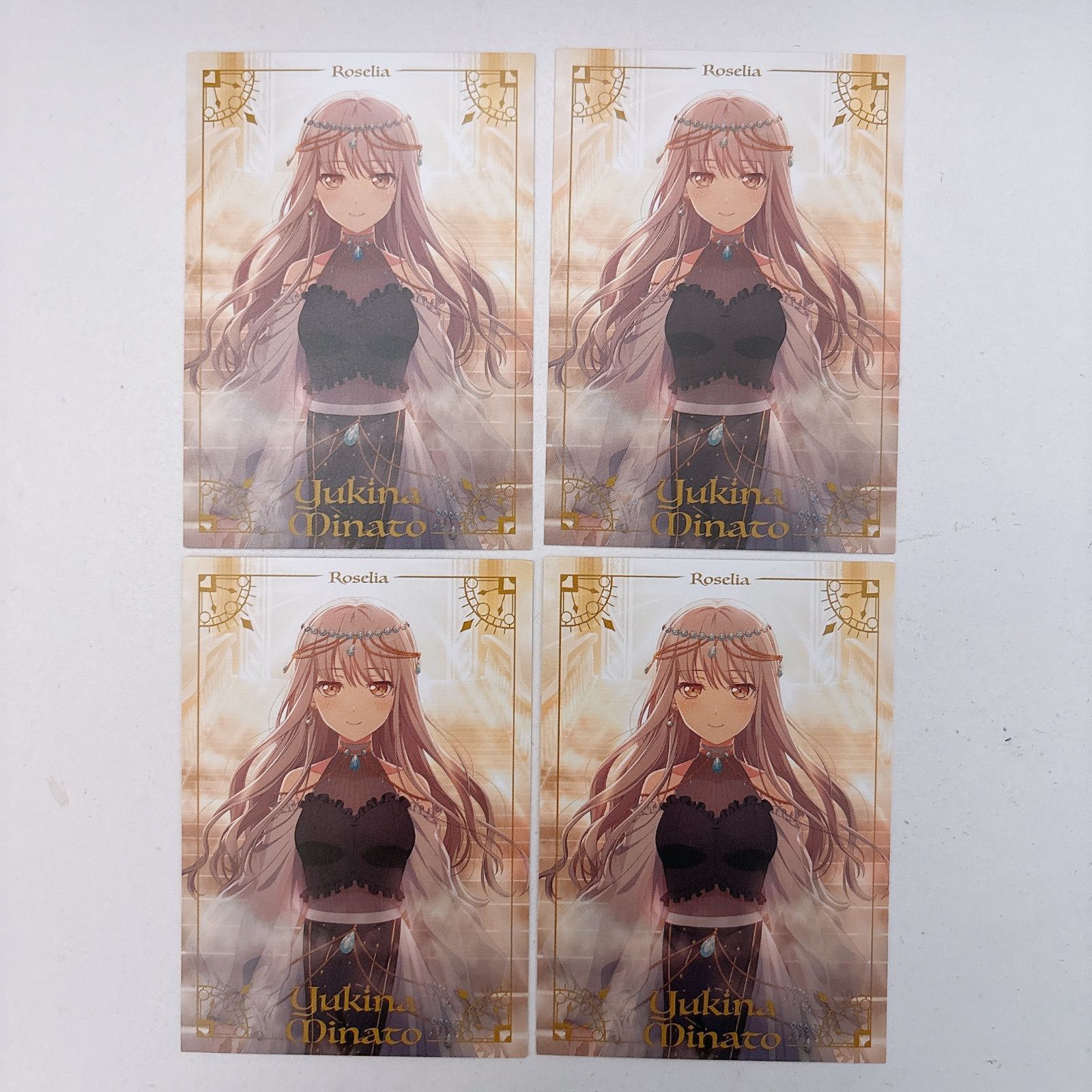 バンドリ Roselia ロゼリア Dazzle the Destiny CD特典 キャラクター