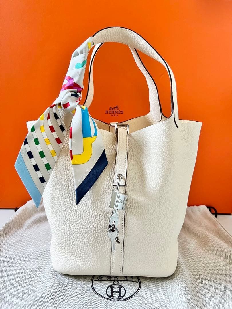 極美品☆エルメス ピコタンロック MM ナタ Z刻印 オマケ付き - メルカリ