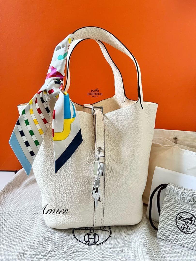 極美品☆エルメス ピコタンロック MM ナタ Z刻印 オマケ付き - メルカリ