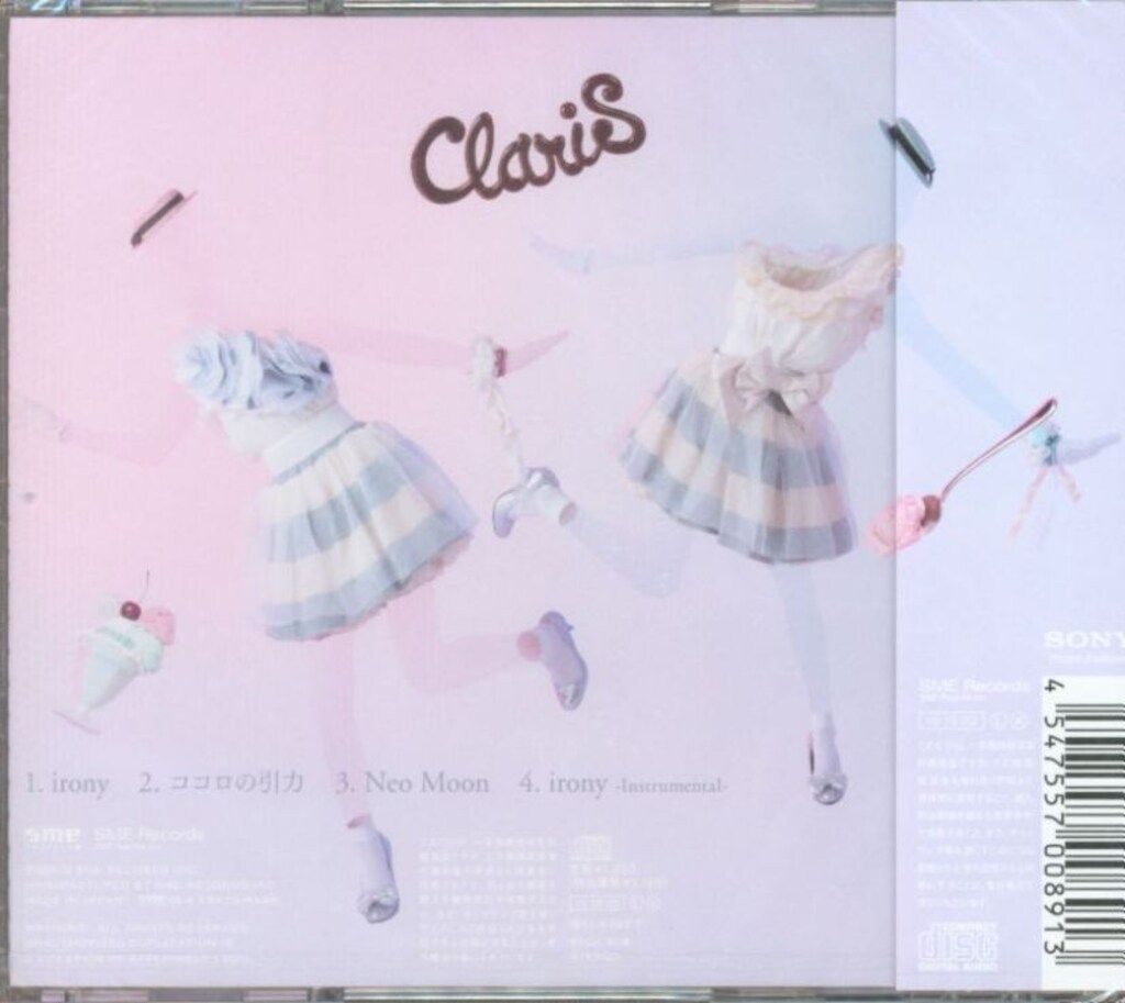 アニメCD ClariS irony/俺の妹がこんなに可愛い訳がない [通常盤