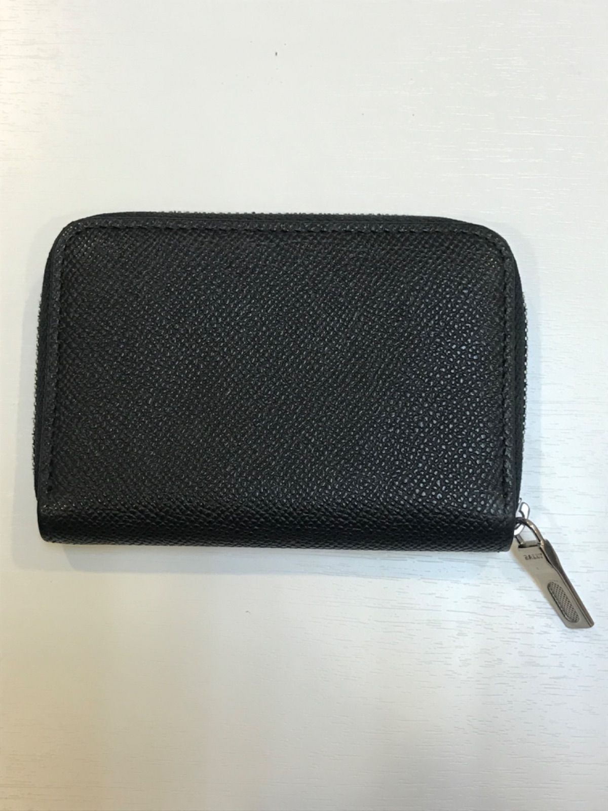BALLY バリー ブラックレザー コインケース カードケース I.59