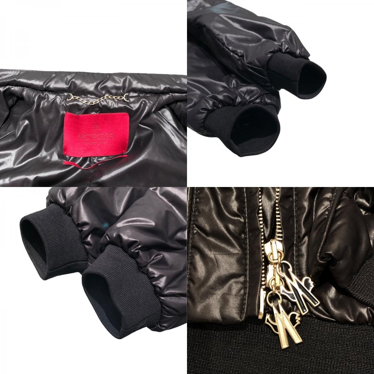 モンクレールガムルージュ MONCLER GAMME ROUGE リボン装飾ダウン