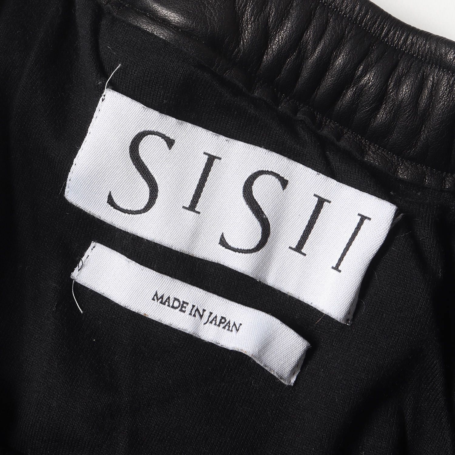 sisii シシ レザー パンツ sisii シシ パンツ ブラック 黒 【公式通販】