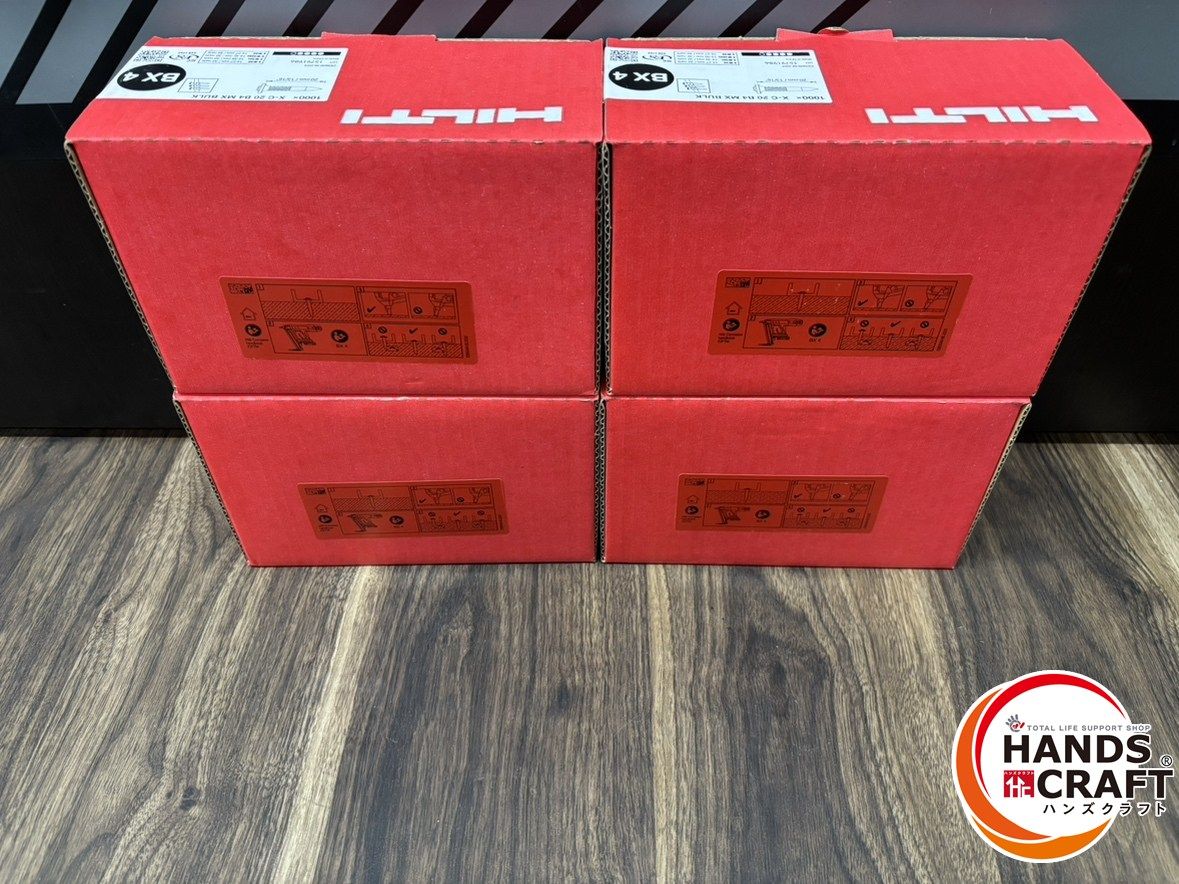  ♭ ヒルティ HILTI X コンクリートピン 4箱セット その他 特殊工具