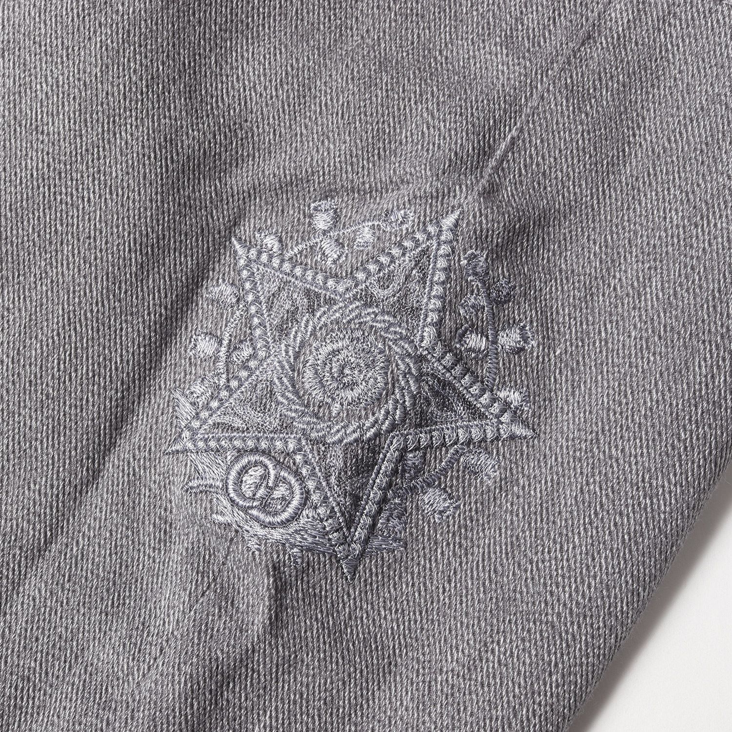 Dior HOMME グレー テーパード スリムフィットスラックス 中古・古着