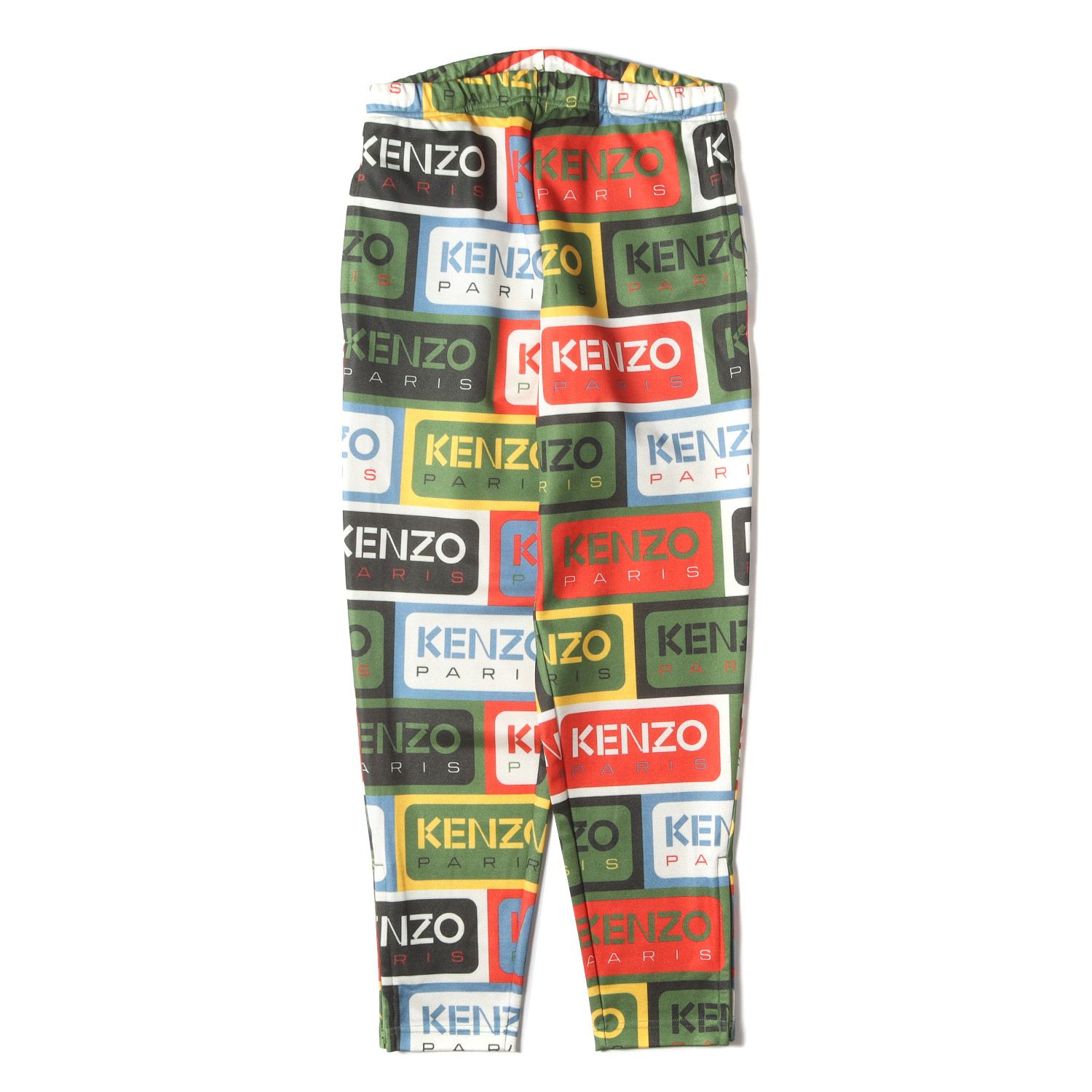 KENZO ケンゾー パンツ マルチカラー サイズ:S | ラベルロゴ モノグラム ジョガーパンツ | ボトムス ズボン【メンズ】【中古】 KENZO ケンゾー パンツ マルチカラー サイズ:S | ラベルロゴ