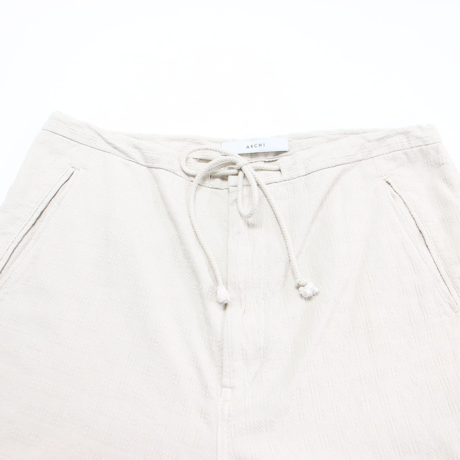 裾絞りコットン レディース