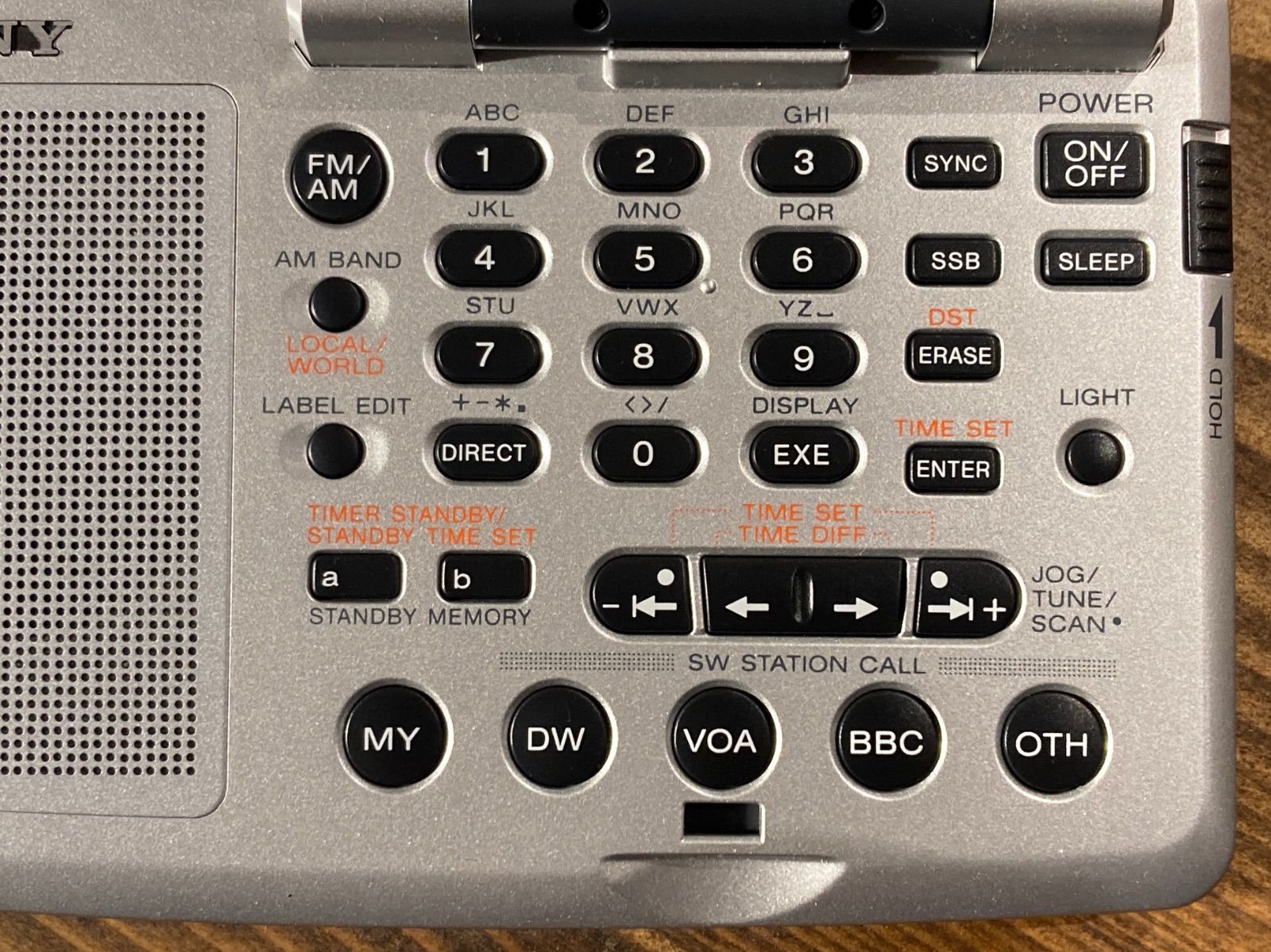 MP019) SONY ICF-SW07 シンセサイザーラジオ 通電確認済 現状品 - メルカリ