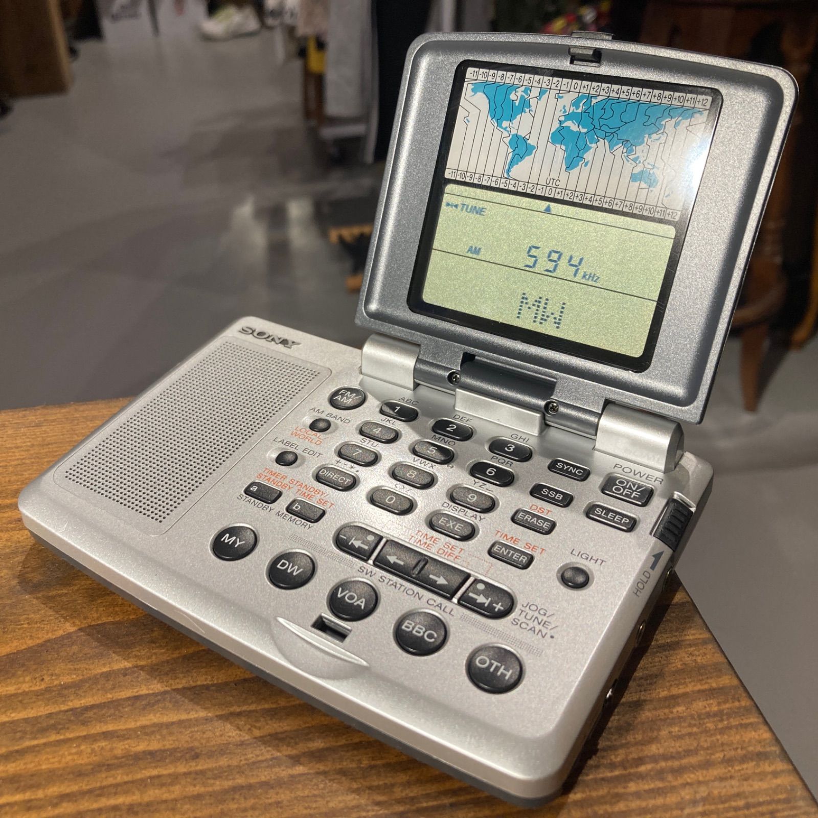 MP019) SONY ICF-SW07 シンセサイザーラジオ 通電確認済 現状品 - メルカリ