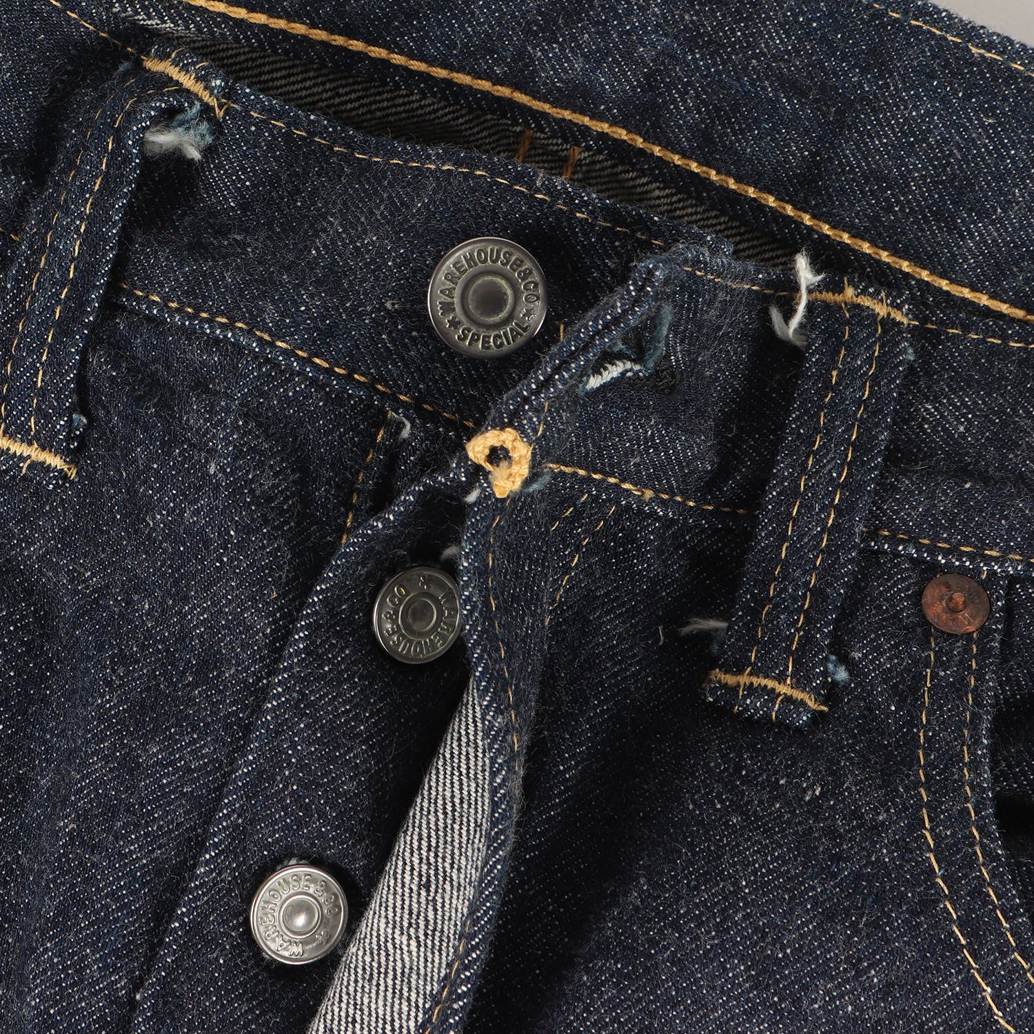 WAREHOUSE デニムパンツ 中古 32×34 ウエアハウス アメカジ 人気 中古・古着通販】WAREHOUSE (ウエアハウス) 1001XXデニムパンツ
