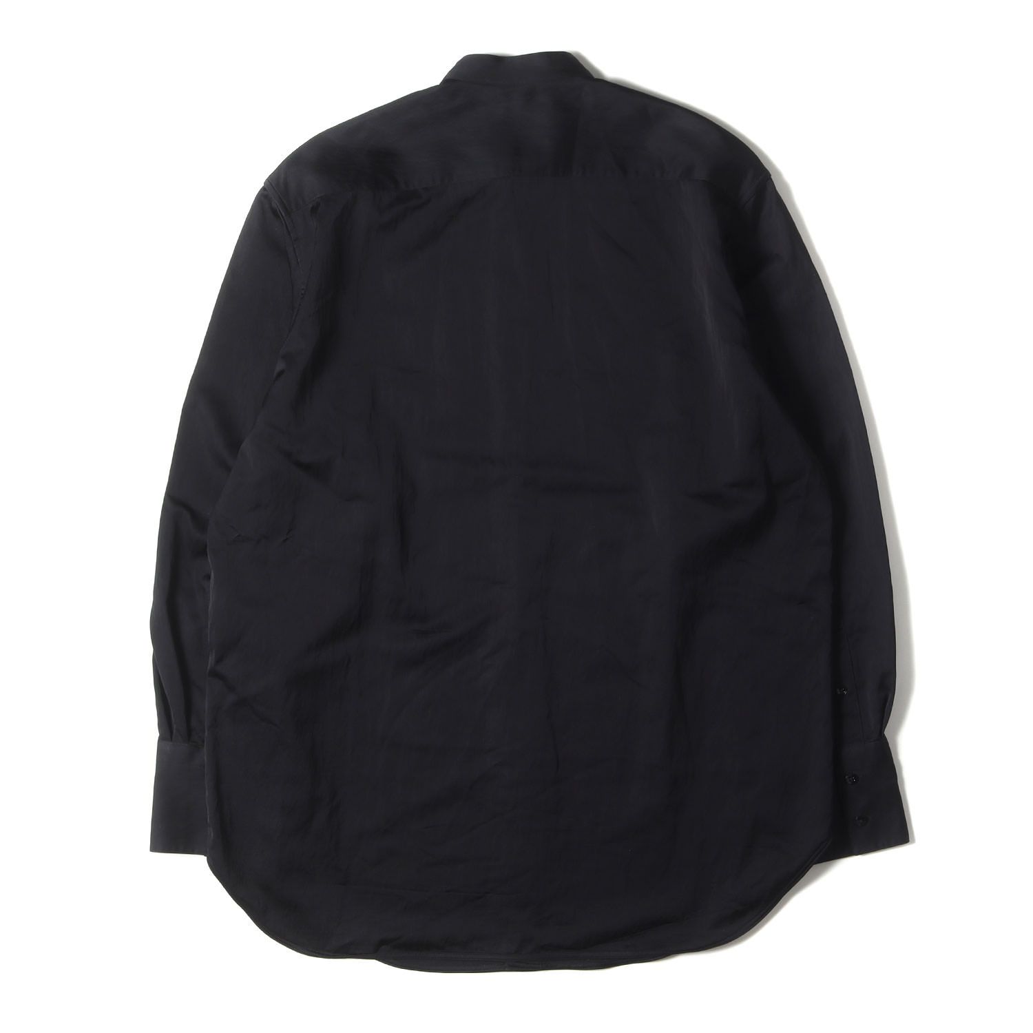 JIL SANDER ジル・サンダー シャツ ブラック 黒 サイズ:39 | 20SS 