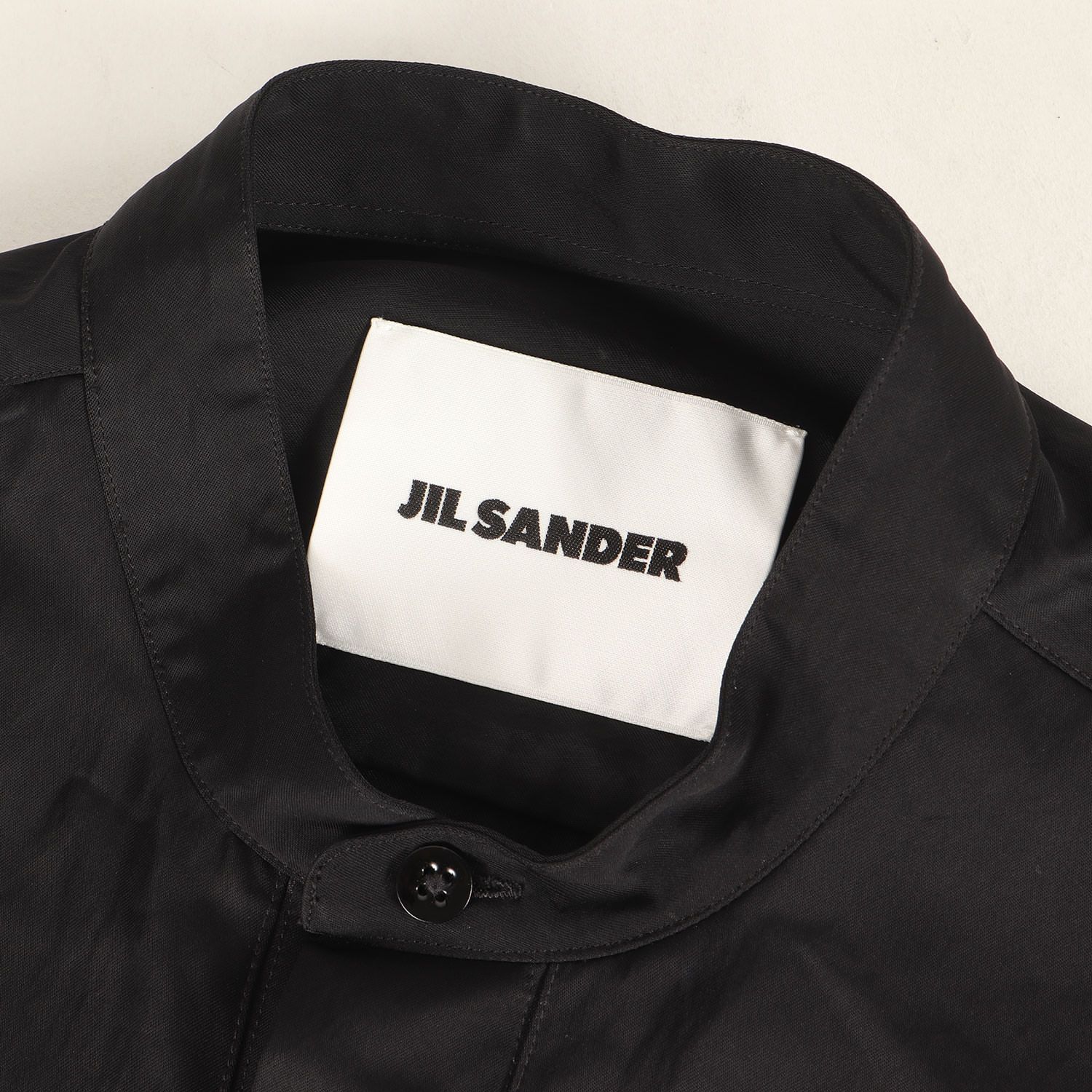 JIL SANDER ジル・サンダー シャツ ブラック 黒 サイズ:39 | 20SS 