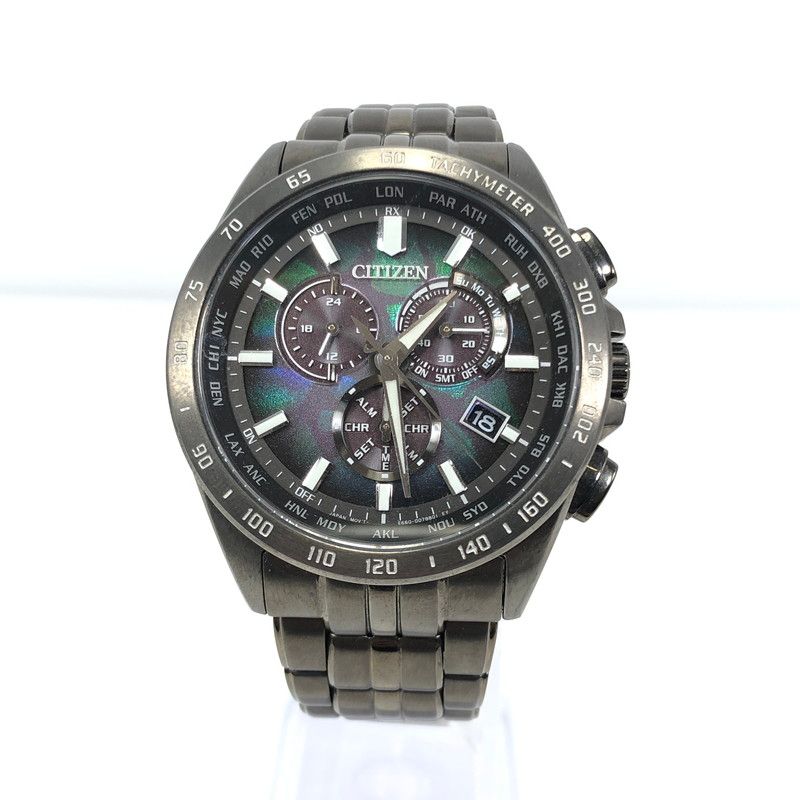 【中古品】CITIZEN シチズン ECO DRIVE E660-A18SR04 エコドライブ ソーラー 腕時計 余りコマ4個 【197-251220-na-02-tag】