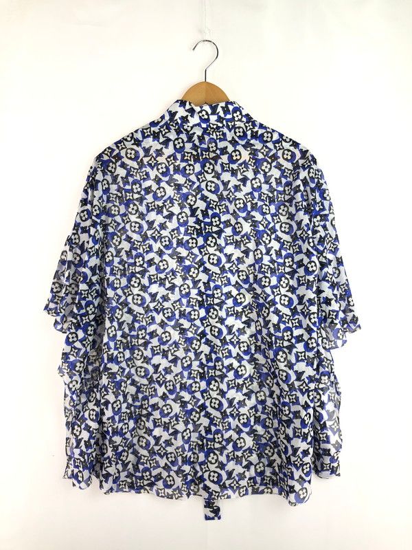 LOUIS VUITTON ルイ ヴィトン モノグラム ボウタイ シャツ RW 191 W JNQ FGBL 20 ブラウス トップス 179-251220-na-09-tag