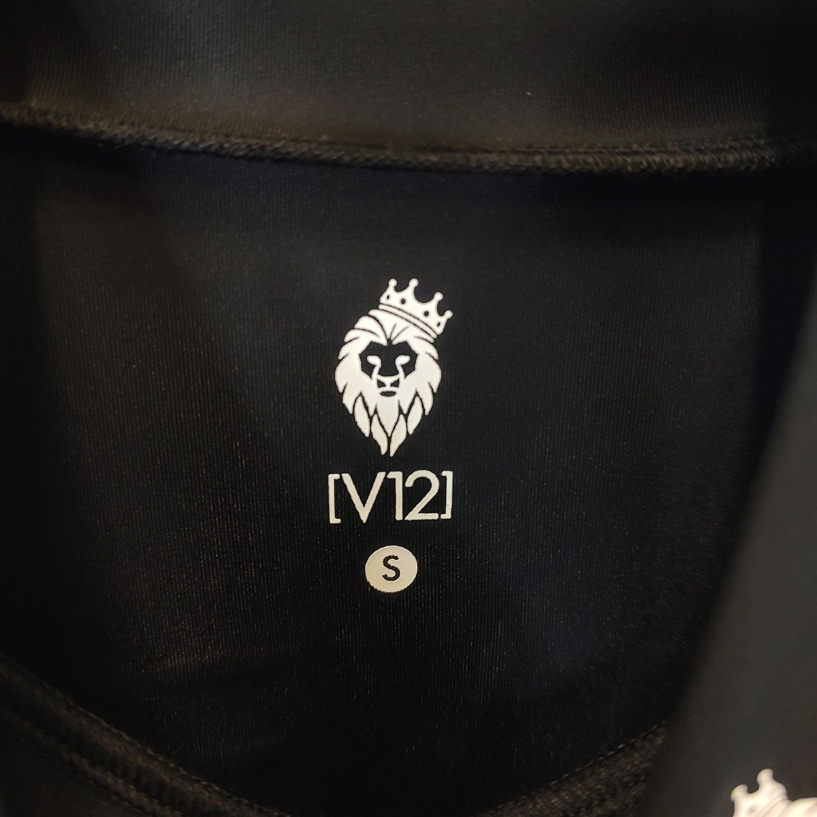 V12 ブイトゥエルブ ゴルフ CENTER LOGO MOCK モックネック 長袖 T