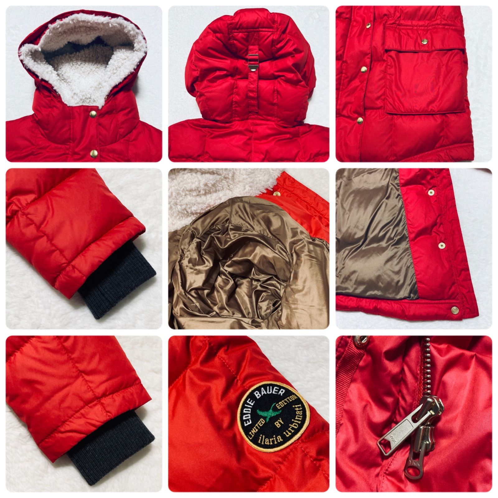 □極美品□Eddie Bauer×Ilaria Urbinati エディーバウアー×イラリア 