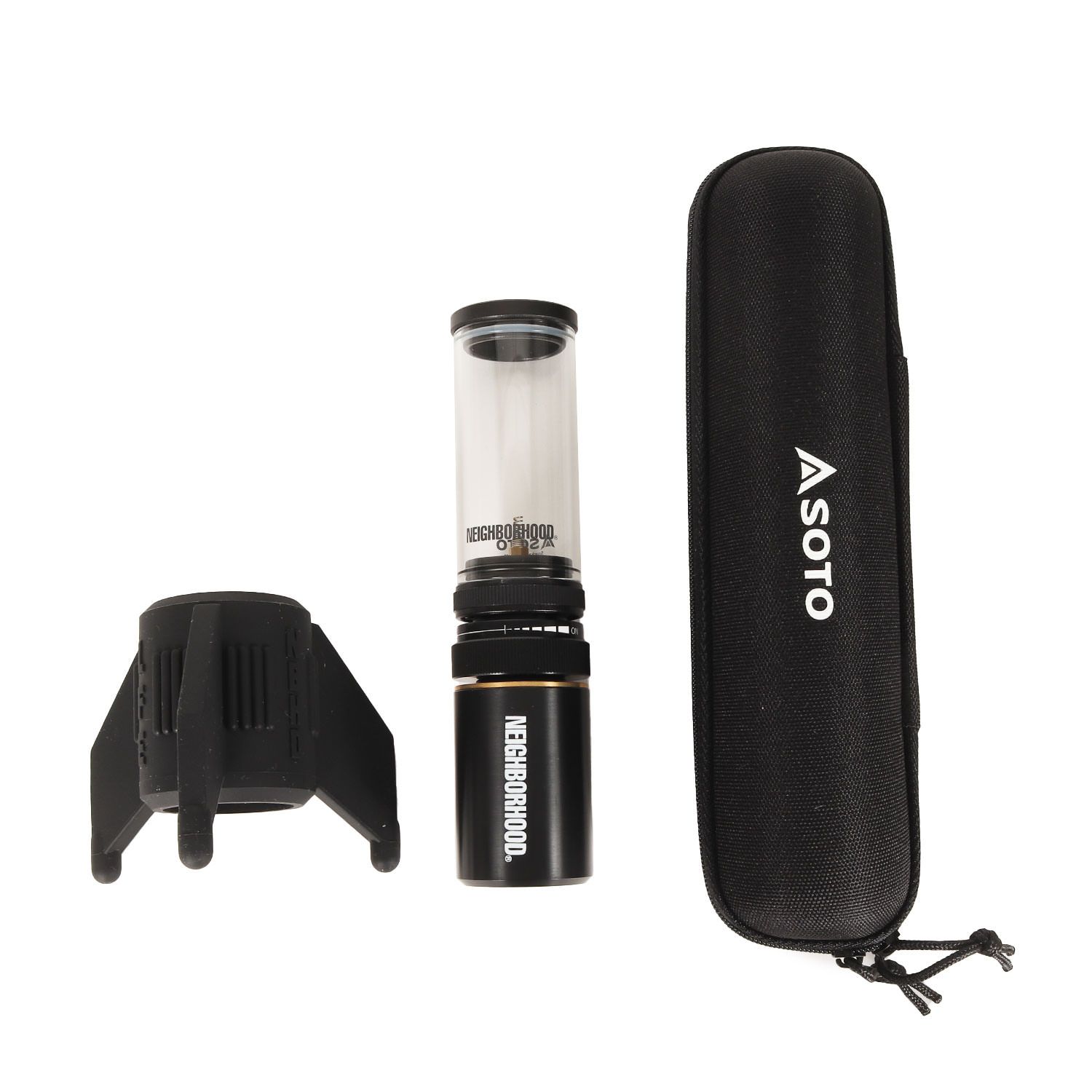 SOTO NEIGHBORHOOD ランタン ブラック ケース付き 新品】NEIGHBORHOOD ネイバーフッド | 23AW SOTO HINOTO ガスランタン