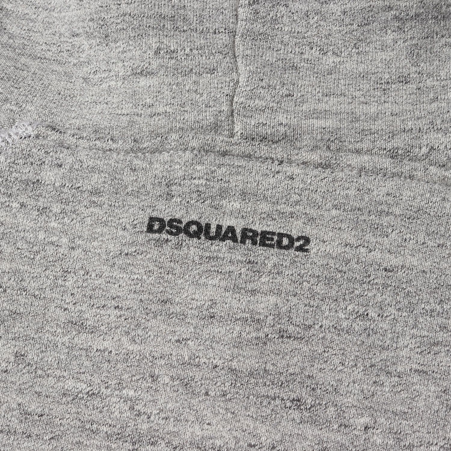 美品】DSQUARED2 ディースクエアード パーカー ヘザーグレー サイズ:XS