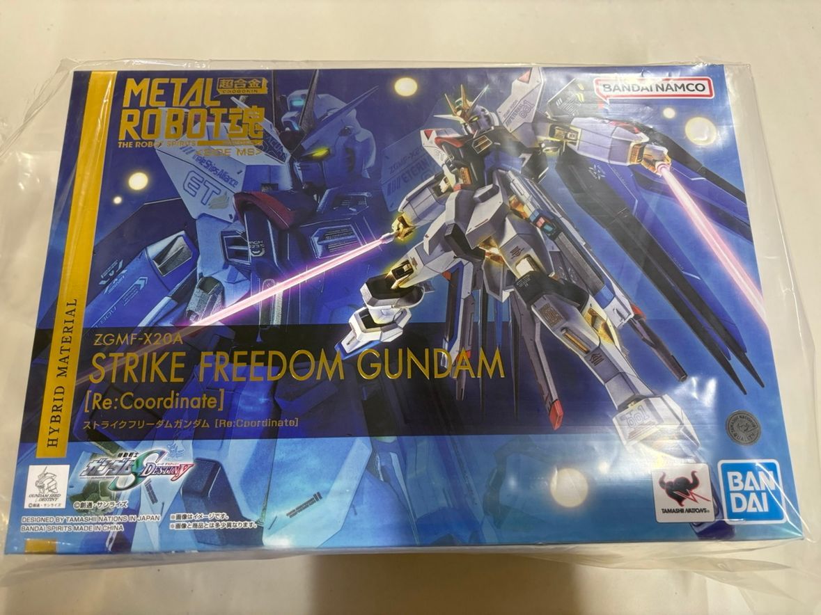 新品未開封】METAL ROBOT魂 ストライクフリーダムガンダム [Re