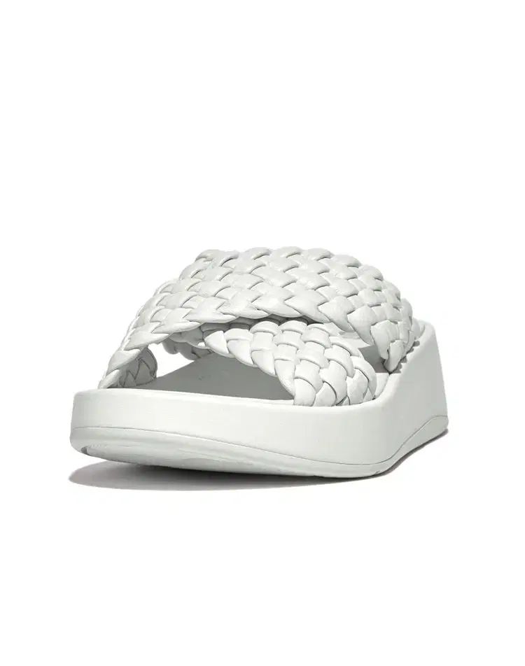 フィットフロップ プラットフォーム スライド スリッパ パールブルー 225 250