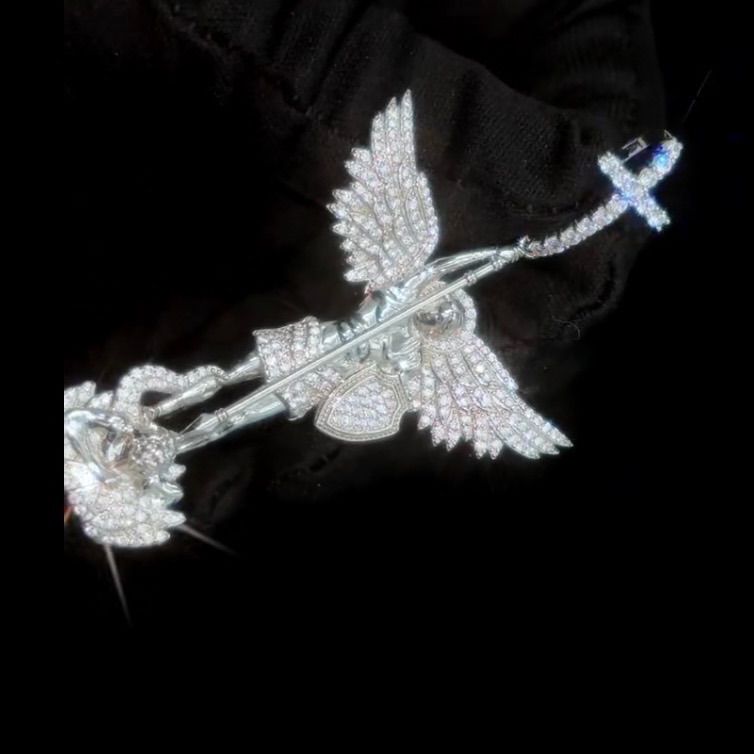 強さも、祈りも、輝きも一つに】大天使ミカエルネックレス