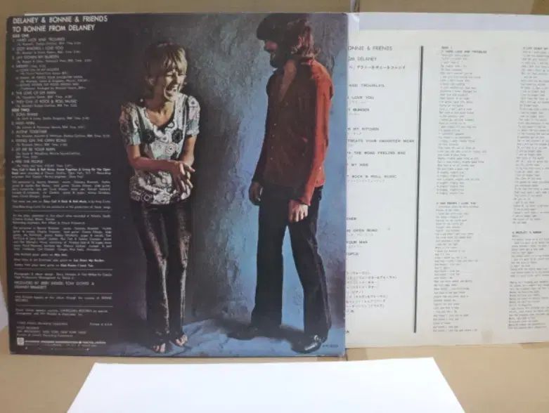  日本 PROMO LP Bonnie and Delaney 70 年 早い その他 楽器 機材