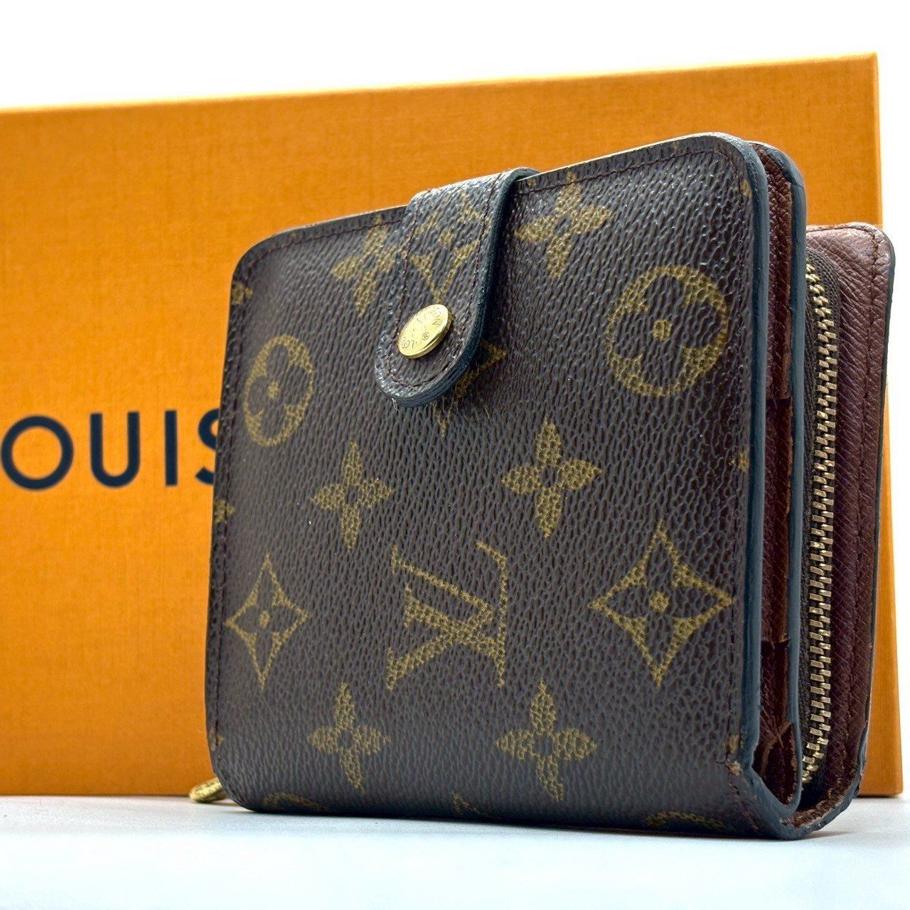 小さく上質を携える】 LOUIS VUITTON ルイヴィトン 二つ折り財布