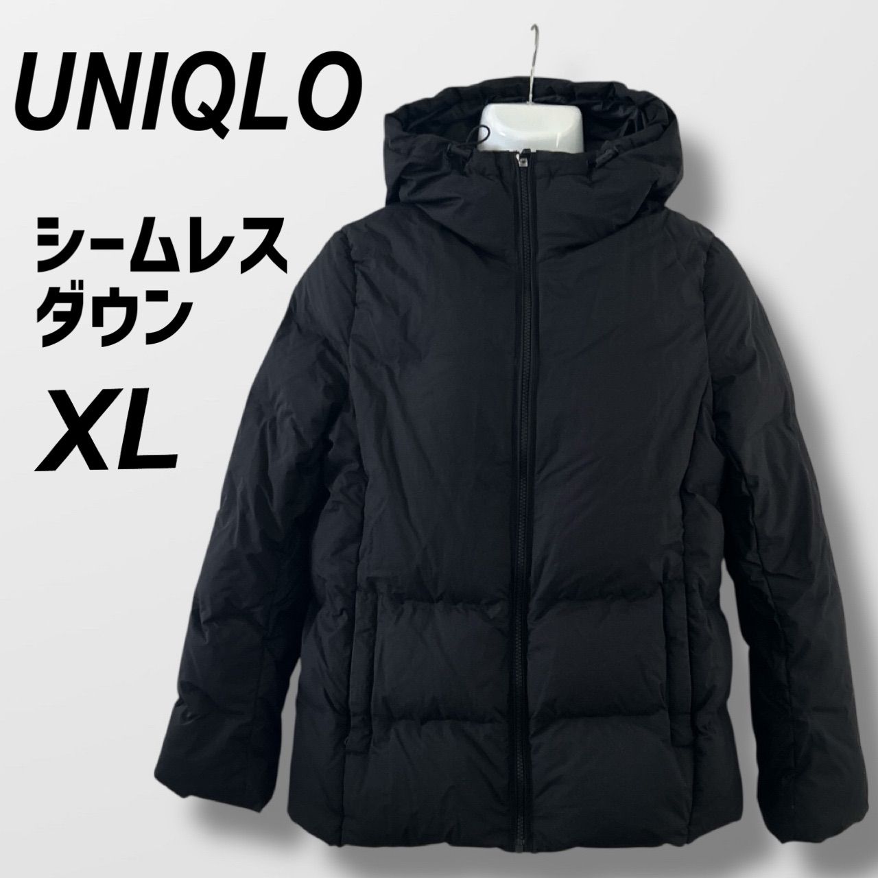 UNIQLO ユニクロレディース シームレスダウンフードジャケット XL