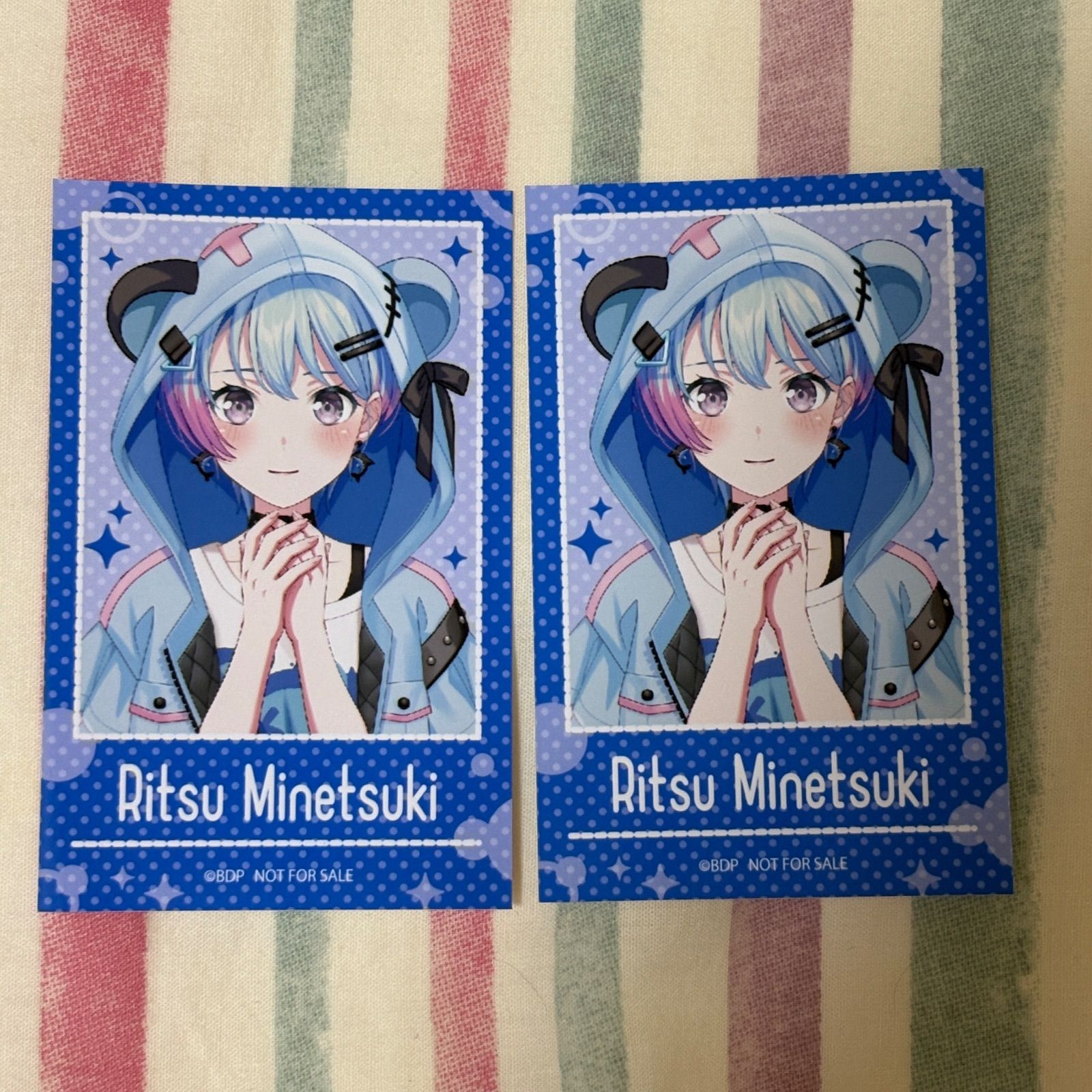 バンドリ ゆめみた 夢限大みゅーたいぷ CD特典 ミニブロマイド