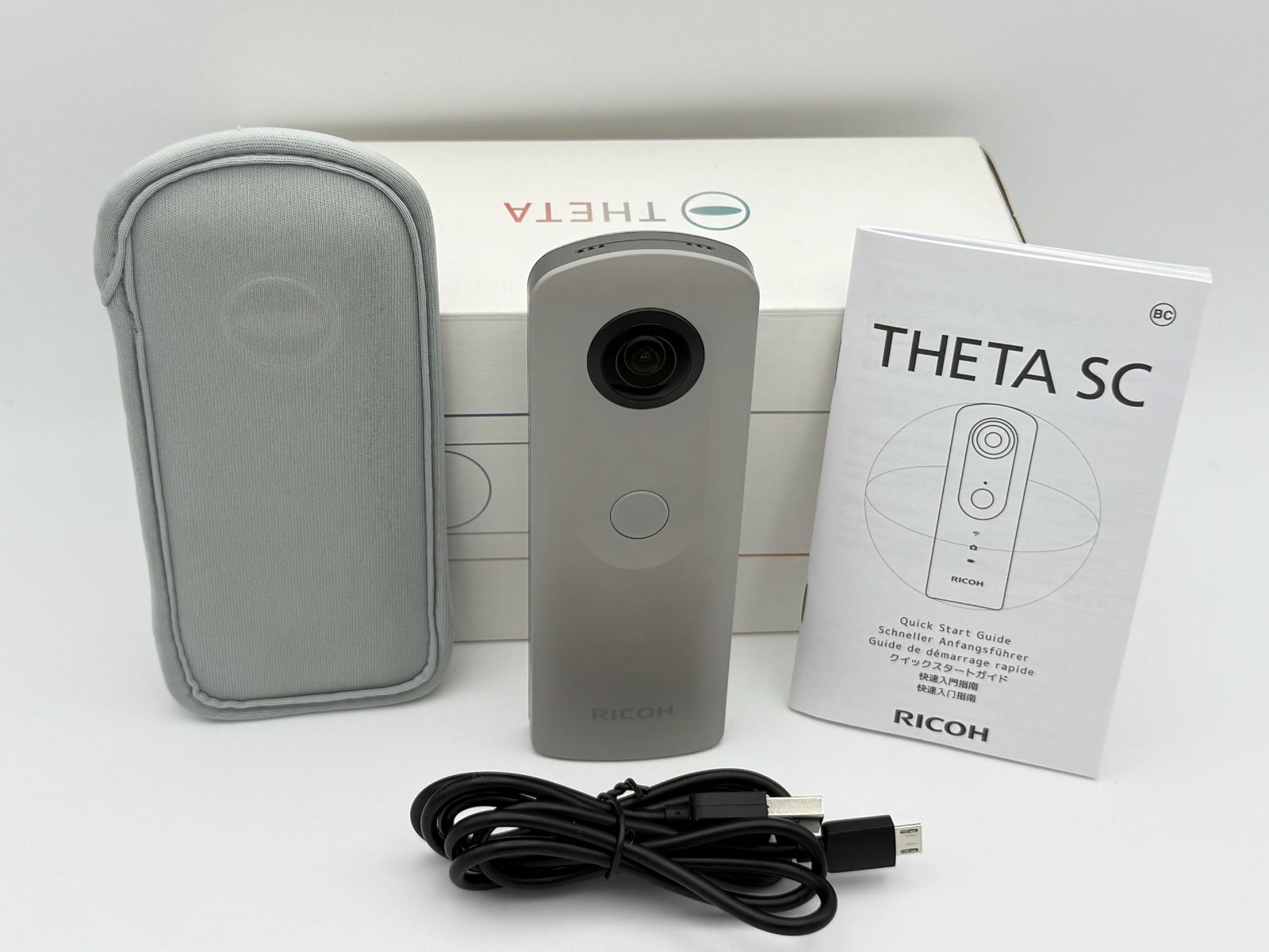 RICOH THETA SC ベージュ リコー シータ 360度カメラ - メルカリ