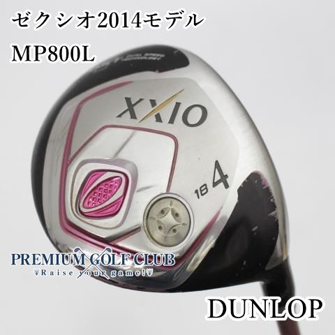【中古】[Cランク] レディースフェアウェイウッド ダンロップ ゼクシオ2014モデル　MP800L(L) 4W(18度)　[6317]