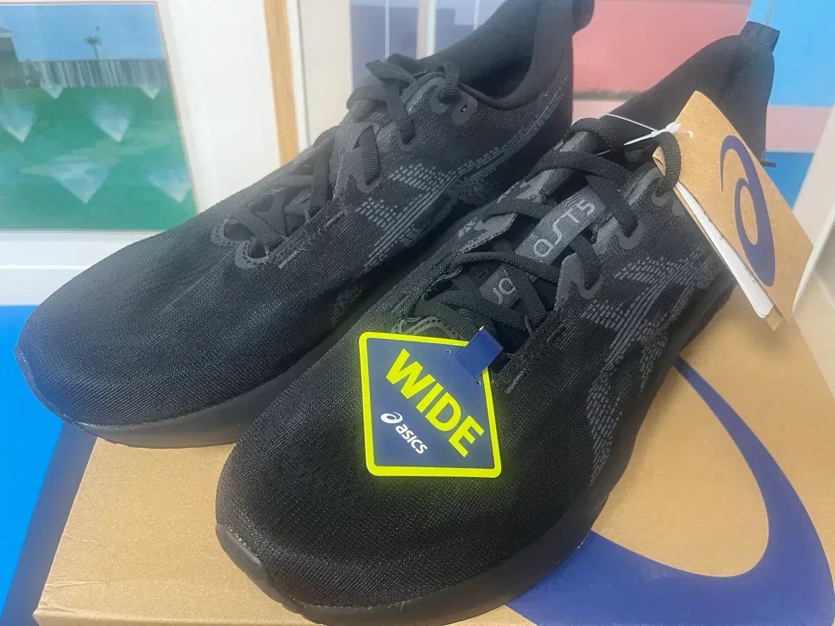 アシックス ノヴァブラスト 5 ブラック 285 WIDE