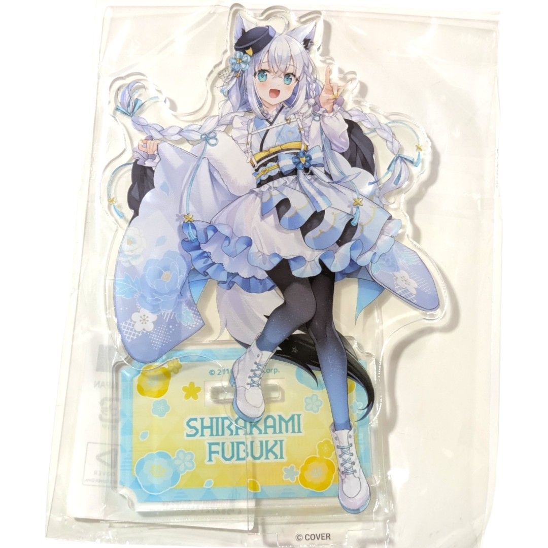 送料無料 24時間以内発送 新品 白上フブキ アクリルスタンド 春風花舞