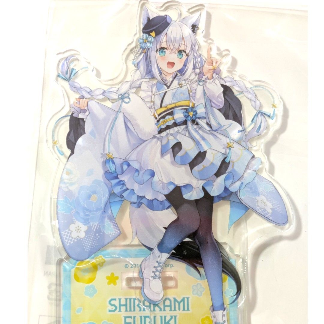送料無料 24時間以内発送 新品 白上フブキ アクリルスタンド 春風花舞
