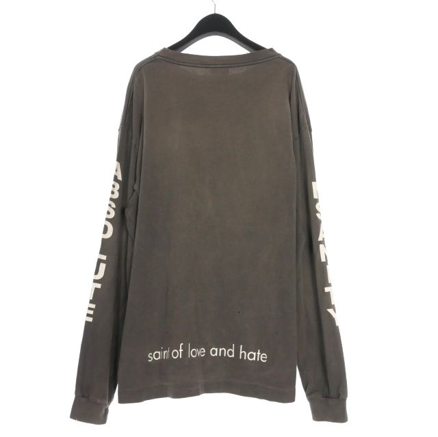 セントマイケル SAINTMICHAEL 23SS LS TEE SAINT MX6 ロングスリーブT