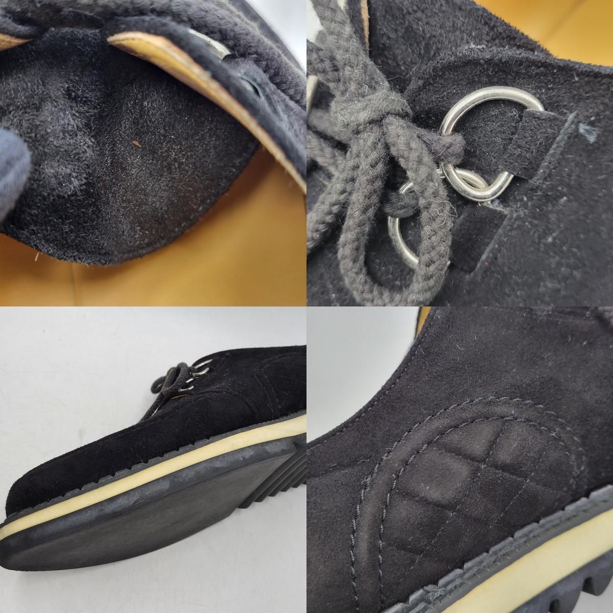 品 アンダーカバー GOAT SUEDE SHARK QUILTED DERBY SHOES ゴートスエード ダービーシューズ 靴 164-251220-as-04-izu その他 靴