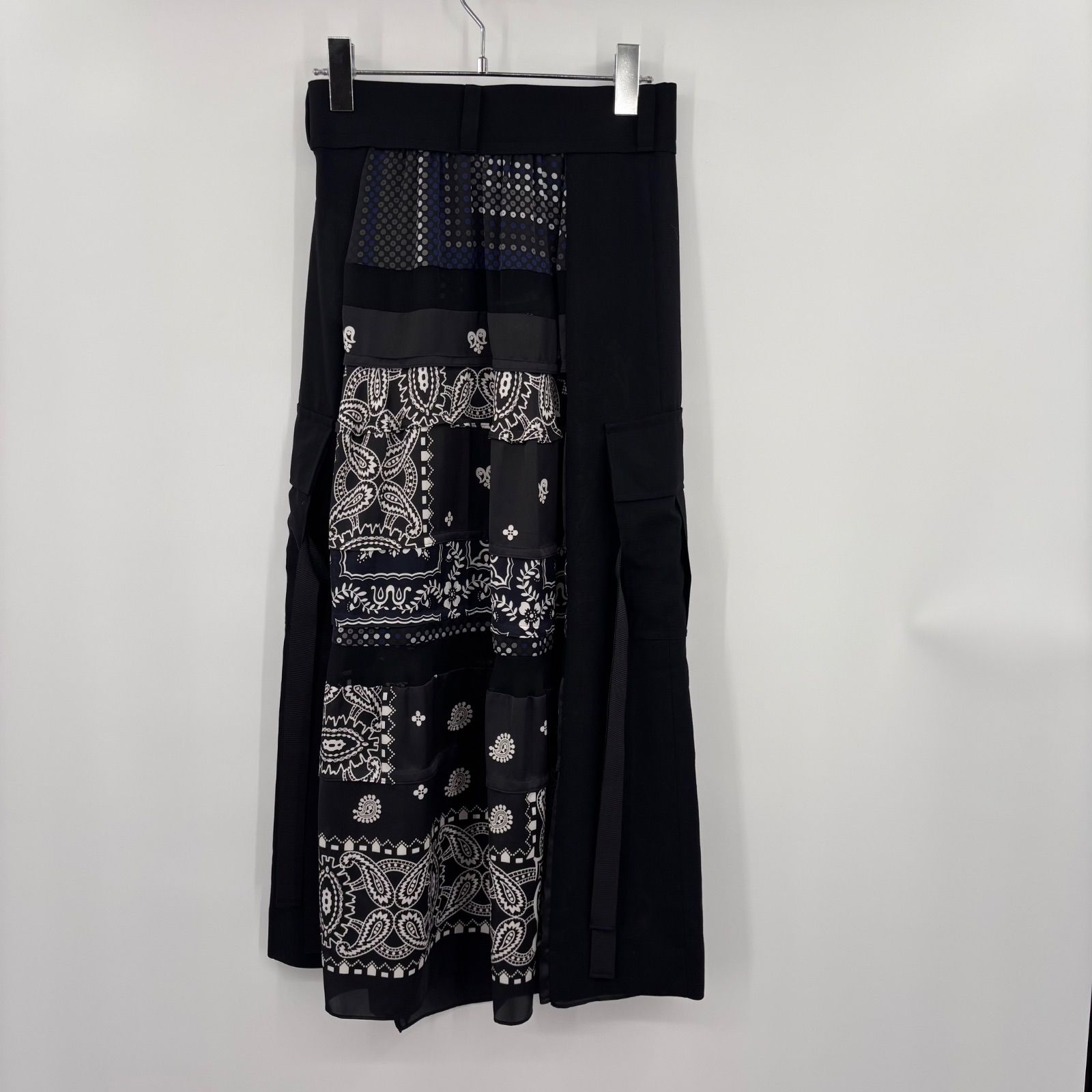 SACAI REYN SPOONER サカイ バンダナミックスプリントスカート 21