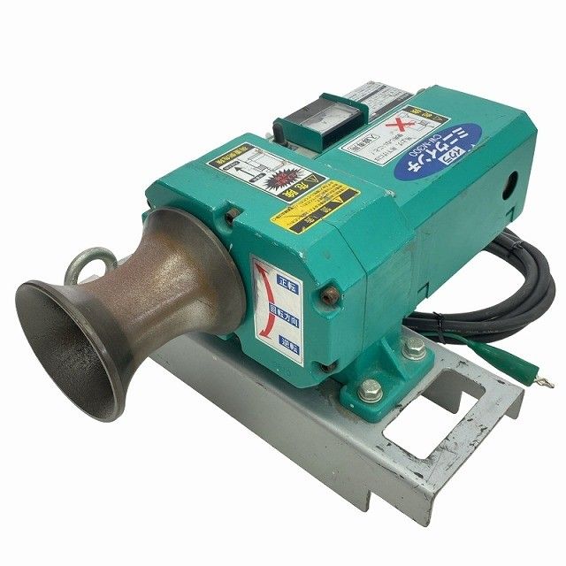 ☆中古品☆IKURA イクラ 育良精機 100V ミニウインチ CW-M300 ケーブル