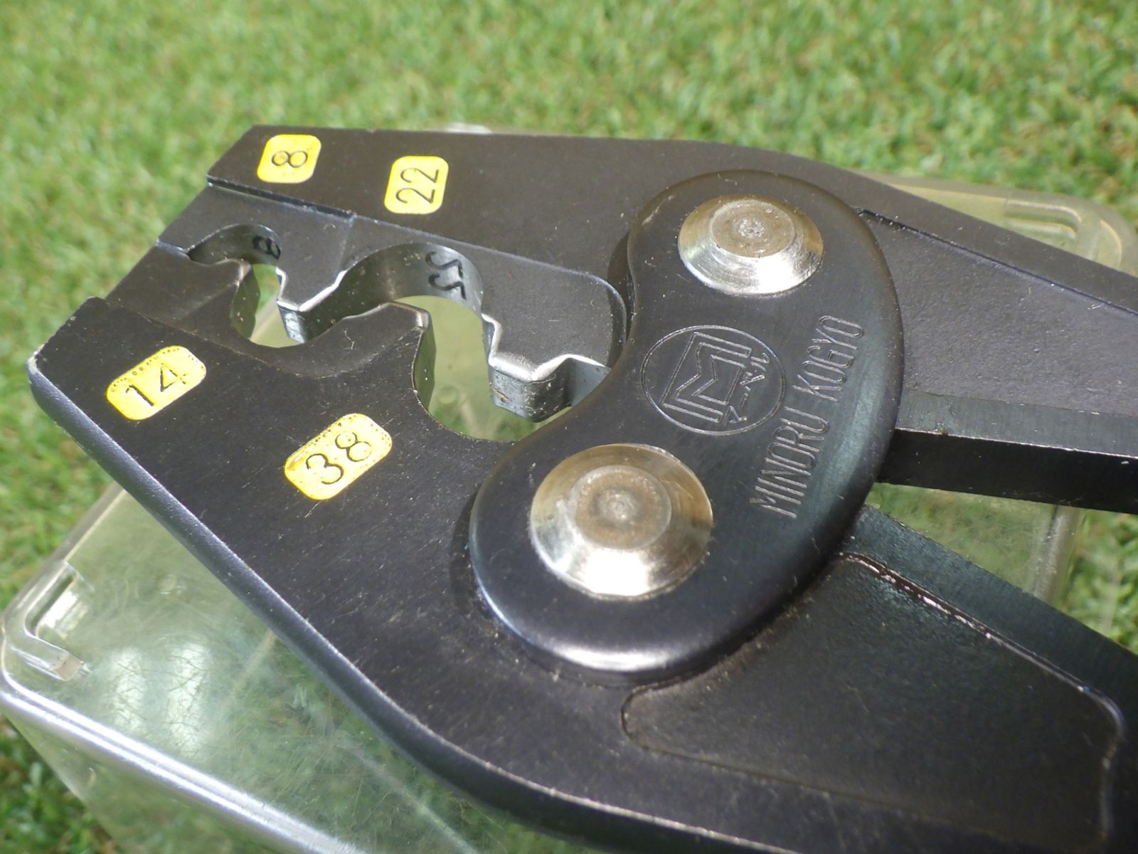 マーベル MARVEL 圧着工具 ハンドプレス 裸圧着端子 スリーブ用 MH-38 電線に強力に圧着 品