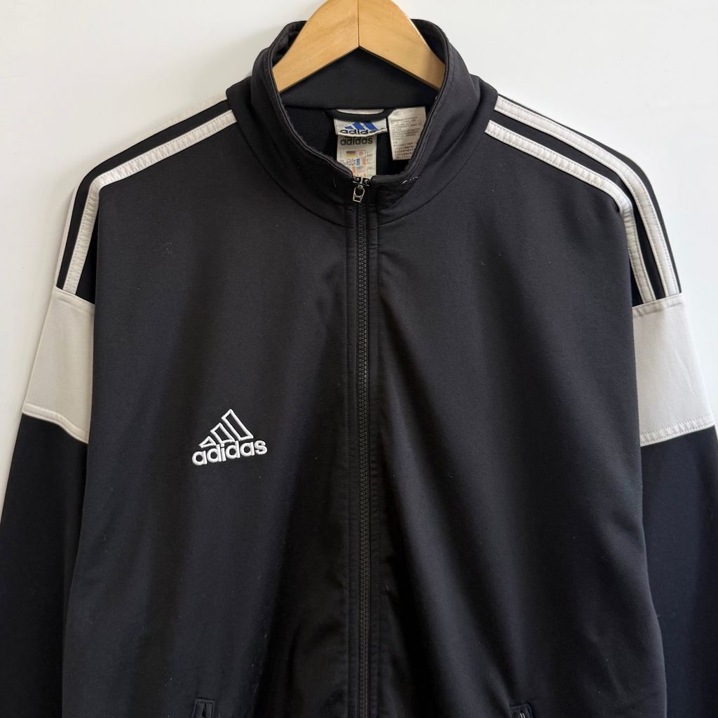 adidas アディダス トラックジャケット ジャージ 裏地あり ロゴ刺繍